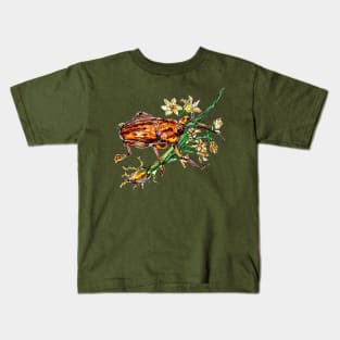 Weevil and Lily: Field Guide Portrait Kids T-Shirt